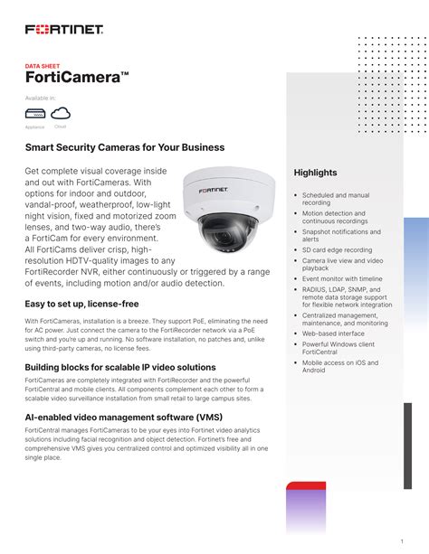 forticamera datasheet|forticamera 5mp datasheet.